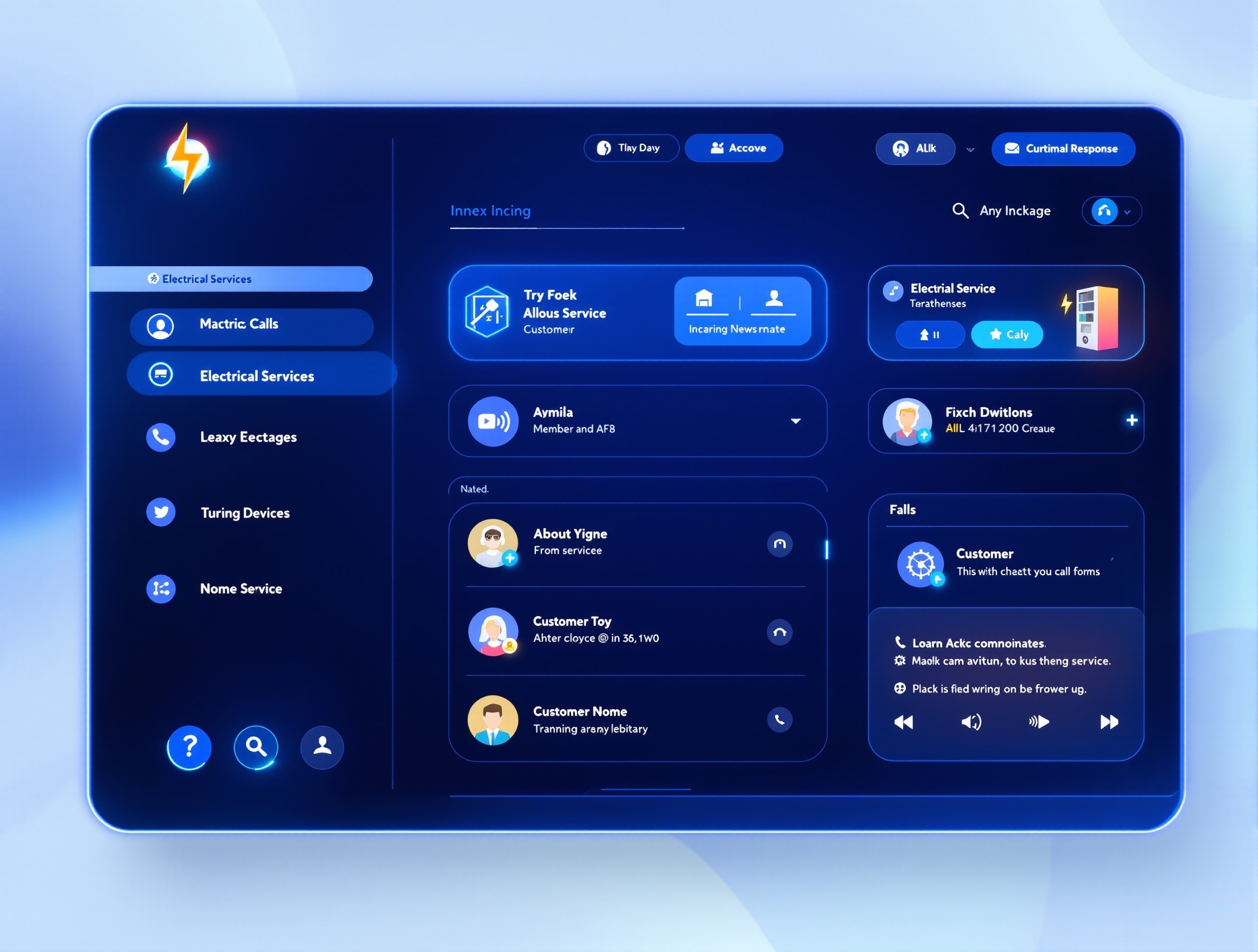 KI-Telefonie Dashboard